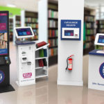 Visual of the imageHOLDERS library kiosk enclosure range