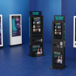 imageHOLDERS cinema self-service order point and ticket printing kiosks