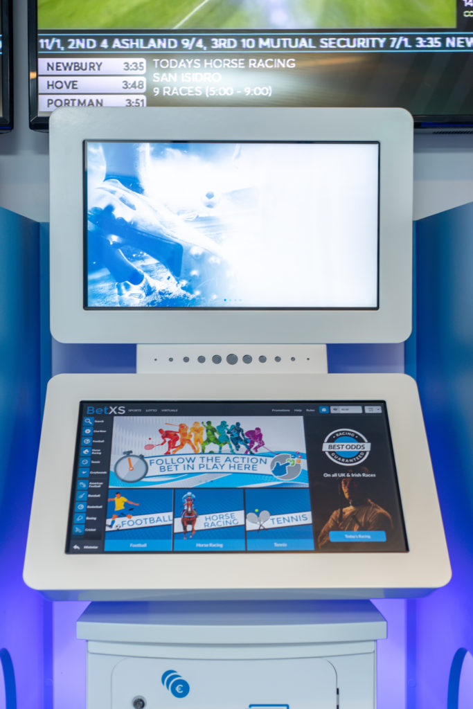 BetXS use imageHOLDERS automated sports betting kiosks