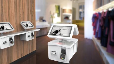 Point of sale touch screen