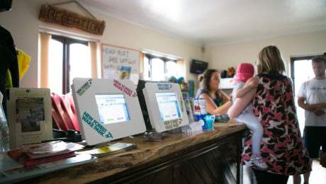 New Forest Water Park use imageHOLDERS Tablet Enclosures