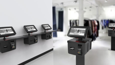 Tablet Compact Kiosk for Retail POS Self-Service Kiosks