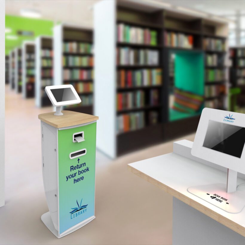 Self Servicing Library & Book Kiosks imageHOLDERS