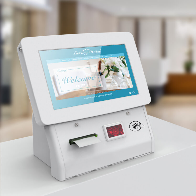 Insitu Intergrator Pro 15 Interactive kiosk for hotel